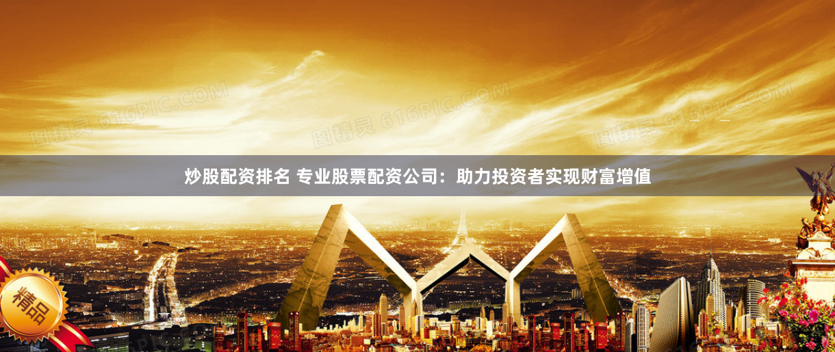 炒股配资排名 专业股票配资公司：助力投资者实现财富增值